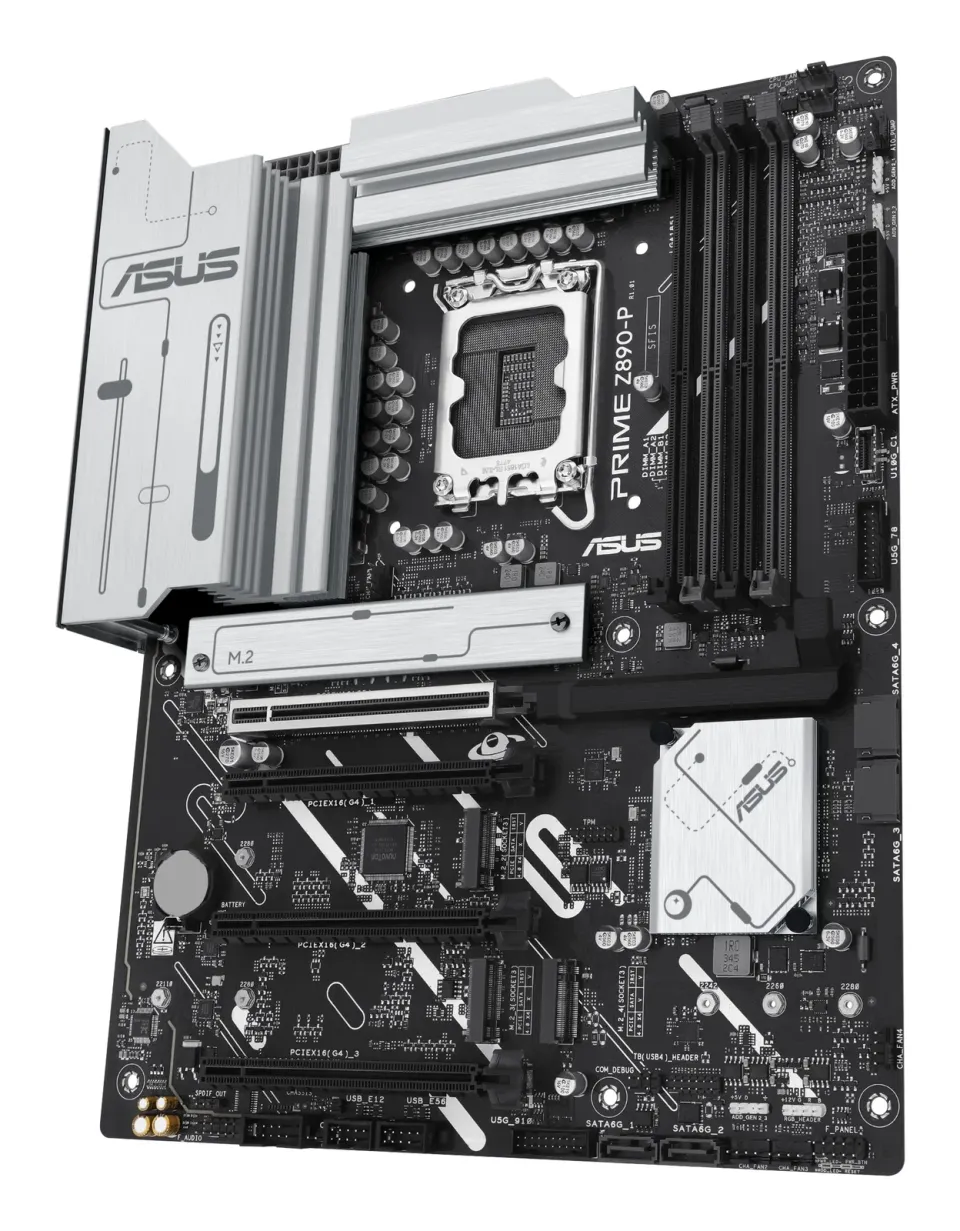 ASUS MB Sc LGA1851 PRIME Z890-P, Intel Z890, 4xDDR5, 1xDP, 1xHDMI, 1xUSB4, ATX