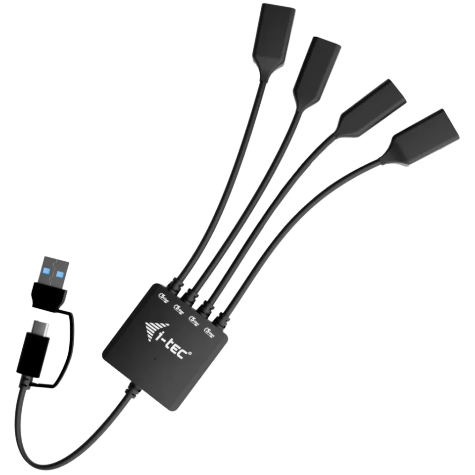 i-tec USB-C/USB-A Cable HUB 4 port (2x USB-C, 2x USB-A)