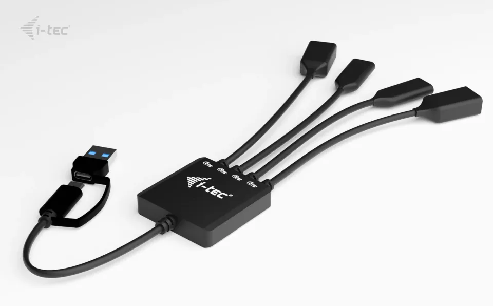 i-tec USB-C/USB-A Cable HUB 4 port (2x USB-C, 2x USB-A)