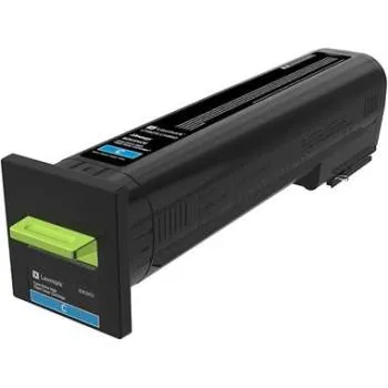 Lexmark CX825, CX860 Cyan Extra High Yield Corporate Toner Cartridge - 22 000 st