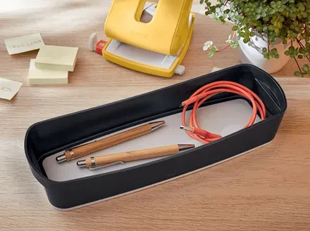 LEITZ Organizér MyBox Cosy, sametová šedá