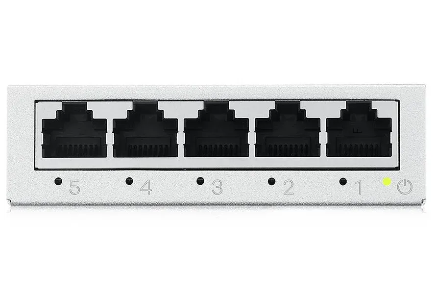 Zyxel GS-105B V5 5-Port MINI Desktop Gigabit Ethernet Switch - Metal Housing