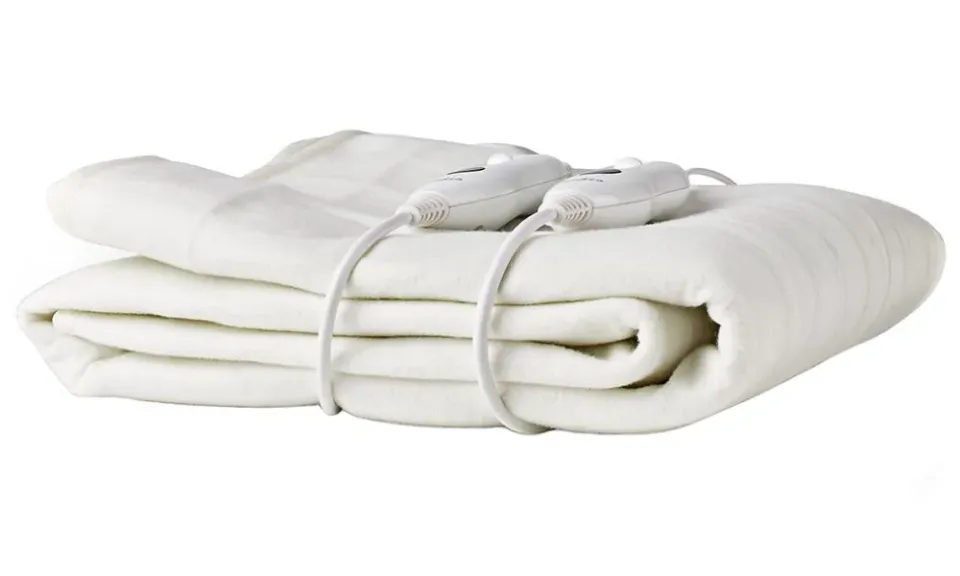 NEDIS elektrická deka/ 2 osoby/ 160 x 140 cm/ 3 nastavení teploty/ ochrana proti přehřátí/ Polyester