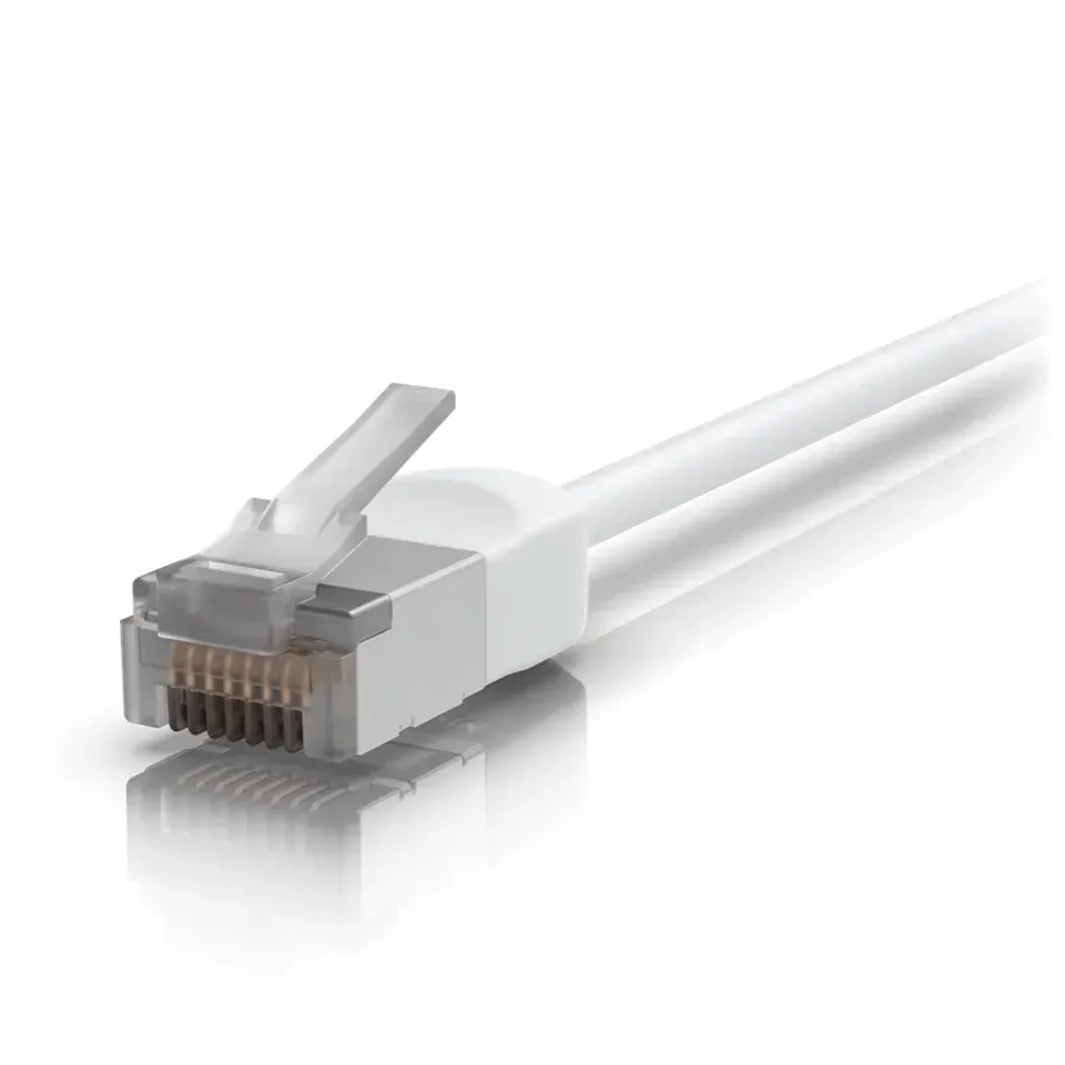 Ubiquiti UACC-Cable-Patch-Outdoor-C6A-1M-W, UniFi Premium Patch Cable Outdoor, 1m, bílá