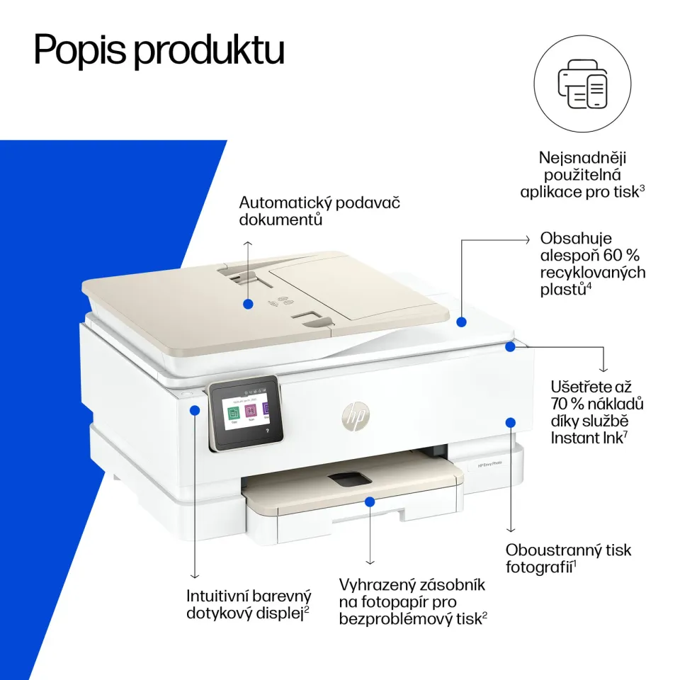 HP ENVY/Photo 7930 All-in-One/MF/Ink/A4/WiFi/USB