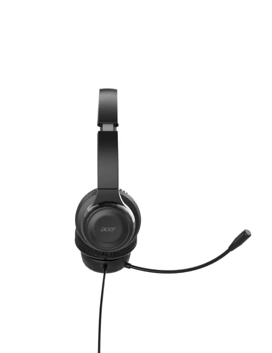 Acer Office Headset AHW154/Stereo/Jack/Drát/Černá