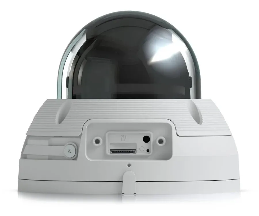 Ubiquiti UniFi AI Dome W - kamera, 8Mpx, IR LED, AI detekce, IP66, IK10 (antivandal), MicroSD slot, PoE, bílá...