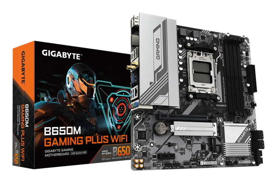 GIGABYTE B650M GAMING PLUS WIFI/AM5/mATX