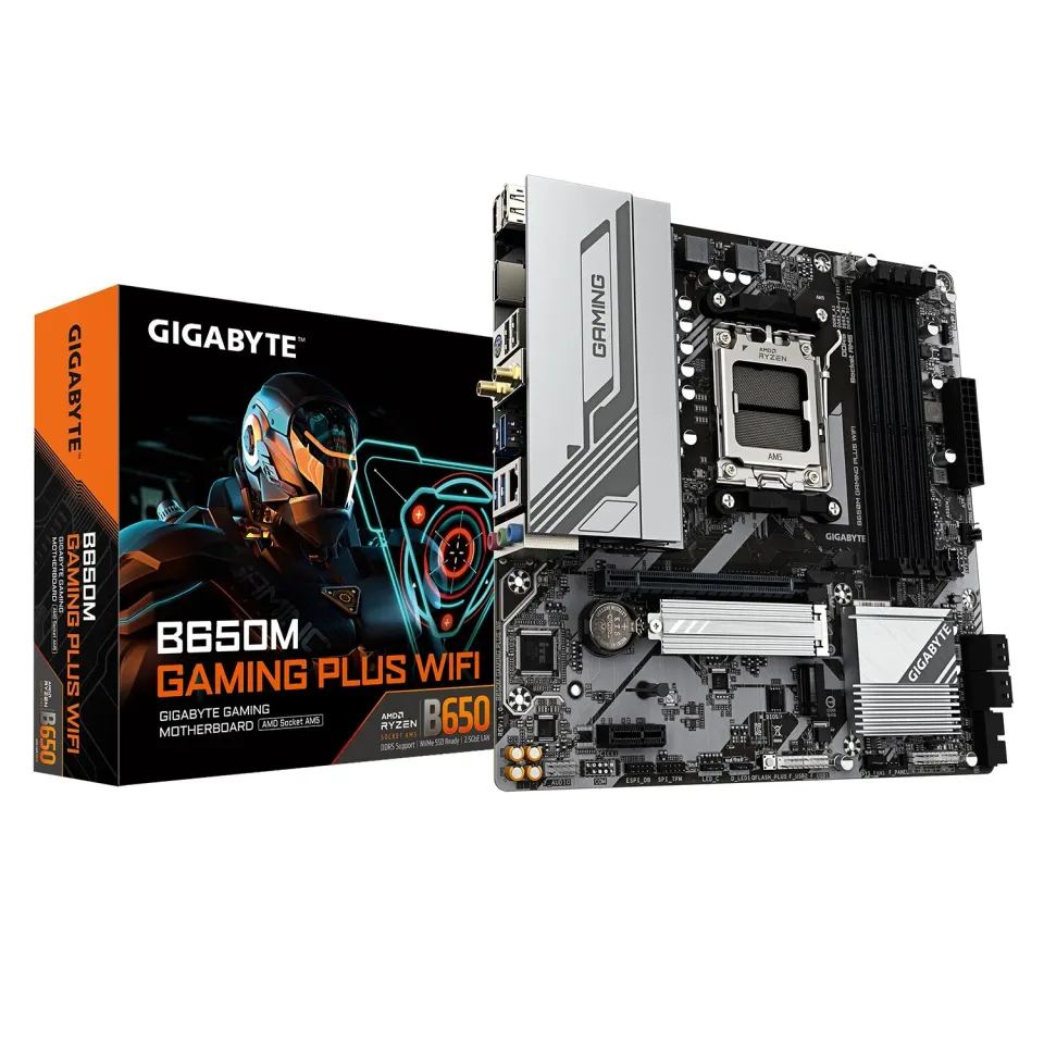 GIGABYTE B650M GAMING PLUS WIFI/AM5/mATX