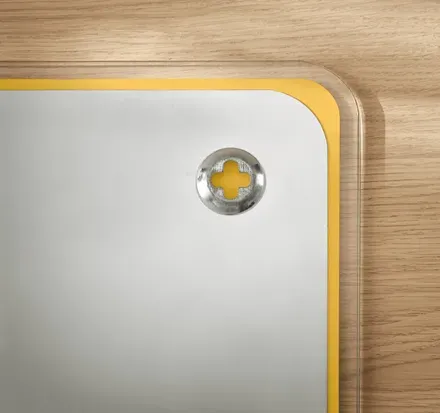 LEITZ Magnetická tabule na zeď Cosy 800x600mm, teplá žlutá