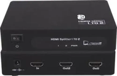 HDMI splitter 2x HDMI 1.4 kompatibilní max. rozlišení 1080i a 1080p