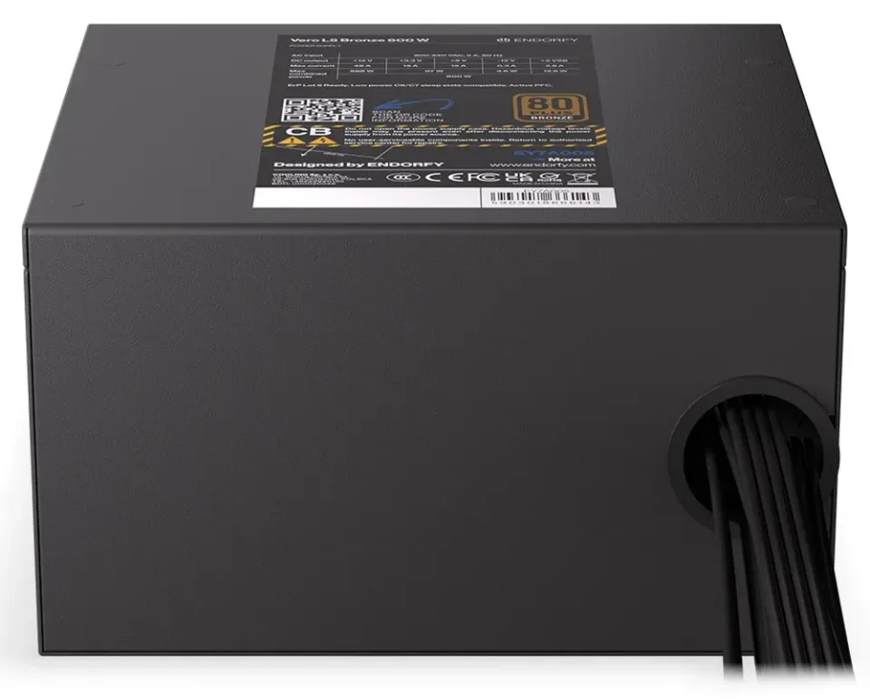 Endorfy zdroj Vero L5 Bronze 600W
