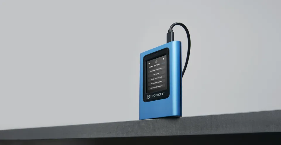 Kingston 3840GB IronKey Vault Privacy 80 XTS-AES 256-bit Encrypted External SSD