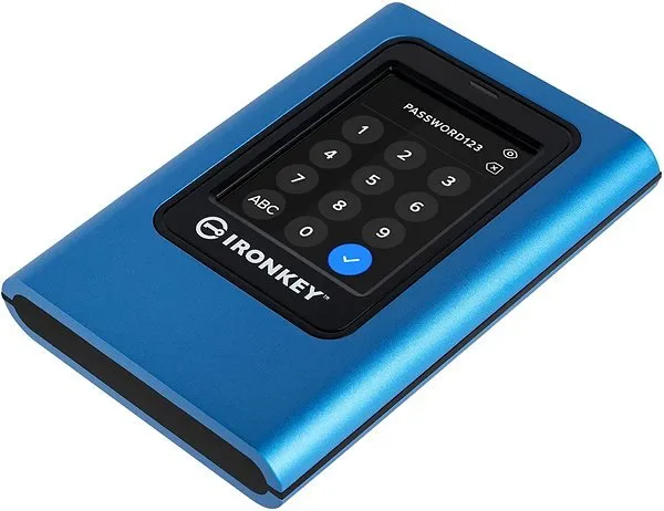 Kingston 3840GB IronKey Vault Privacy 80 XTS-AES 256-bit Encrypted External SSD