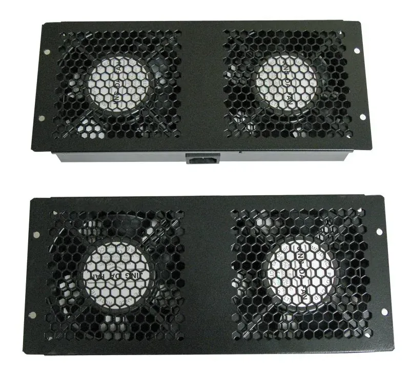 XtendLan Ventilace pro stojan. rozvaděče Telco hloubky 600,800,1000,1200mm, 4x ventilátor, napájecí kabel