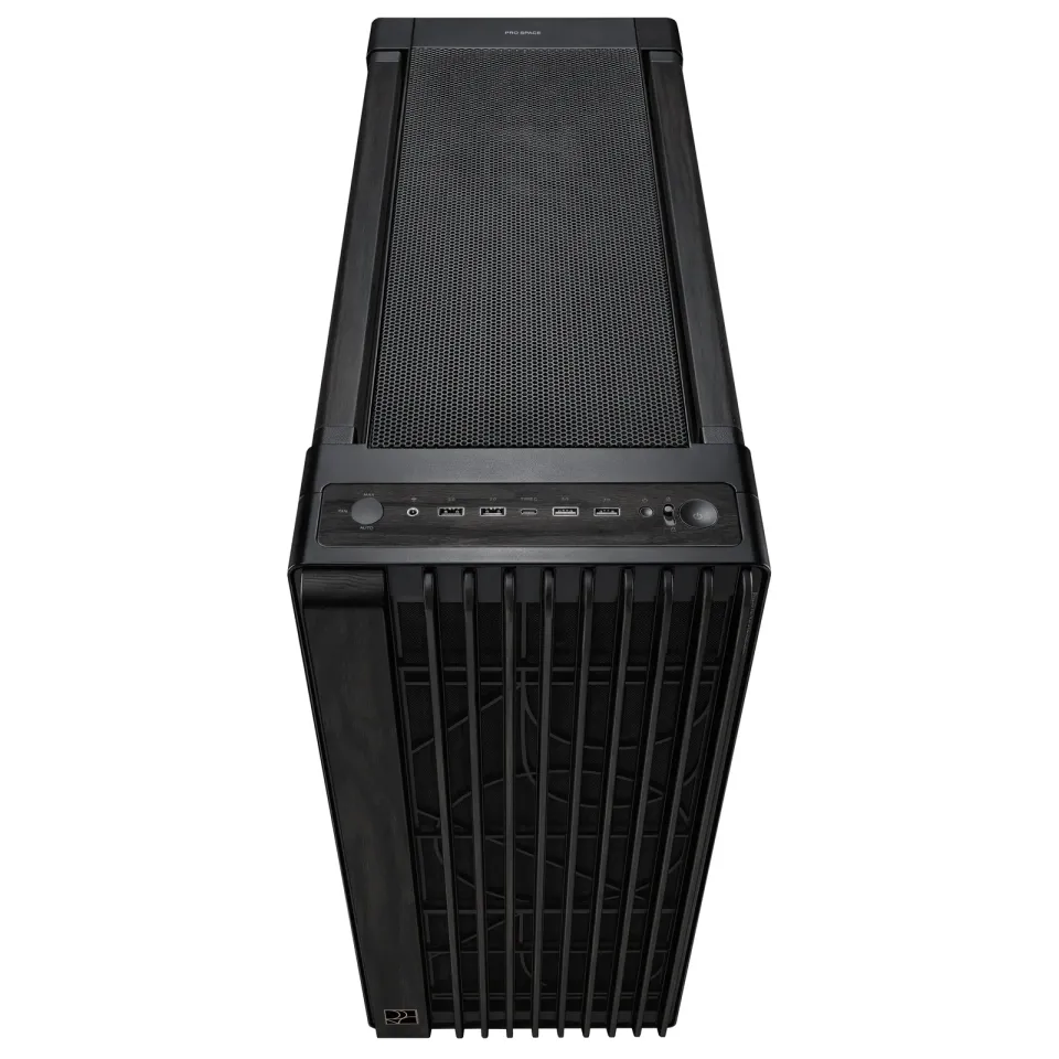 ASUS case PROART PA602 WOOD METAL PWM BLACK, Mid Tower, černá