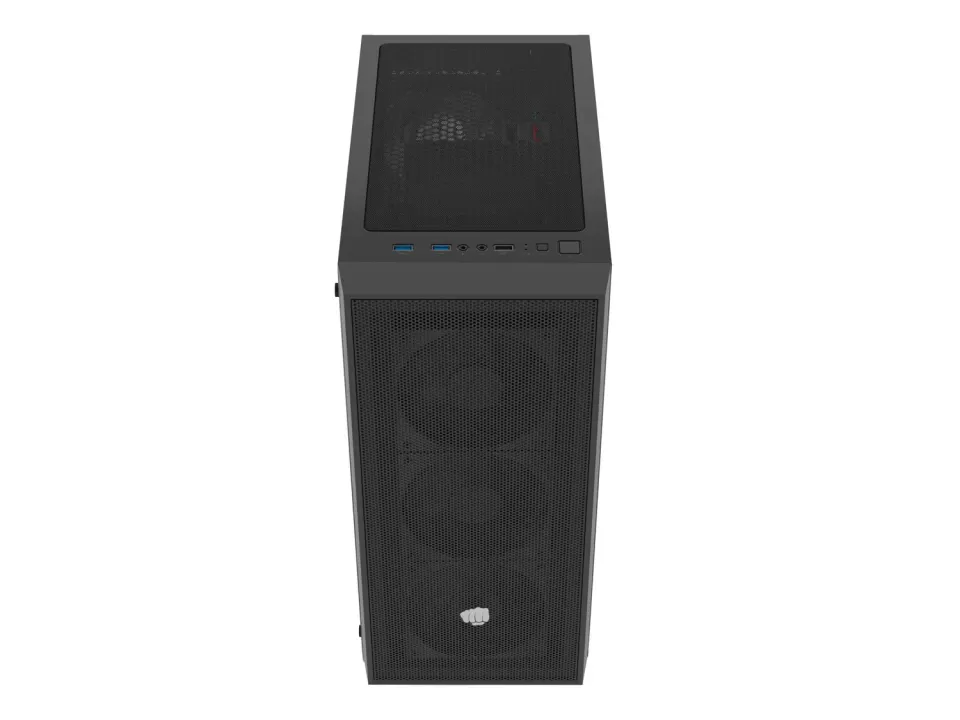PC skříň Fury SHOBO SH8, Midi Tower, Černá