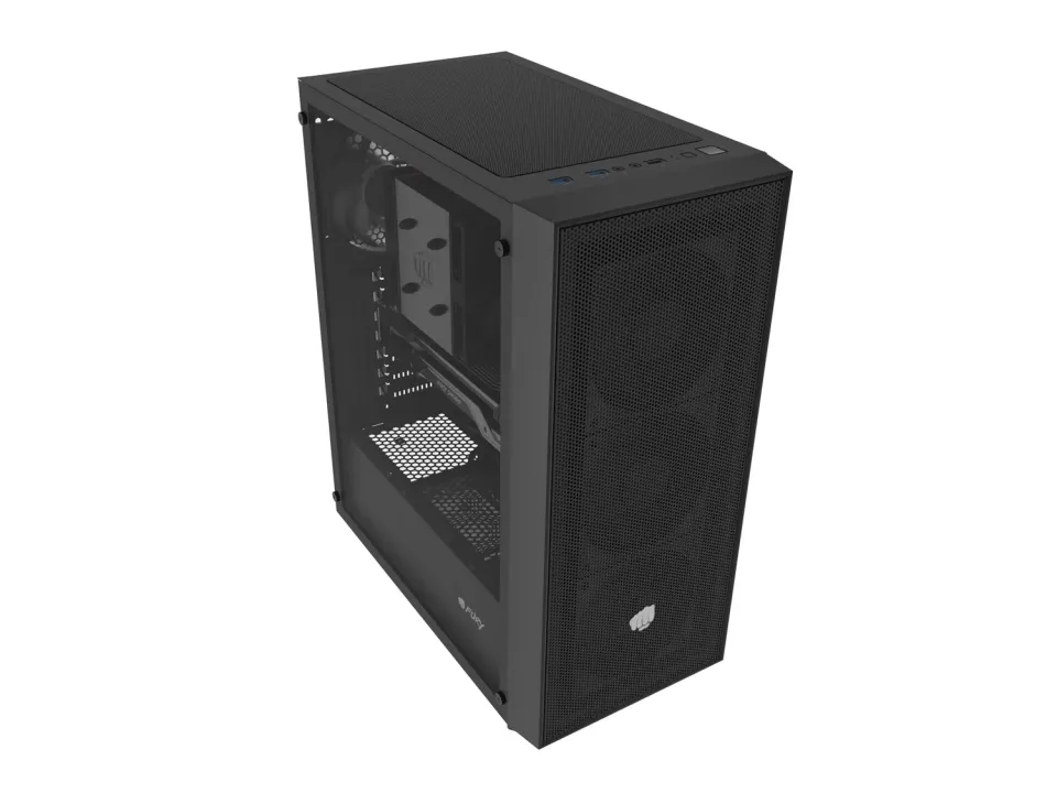PC skříň Fury SHOBO SH8, Midi Tower, Černá