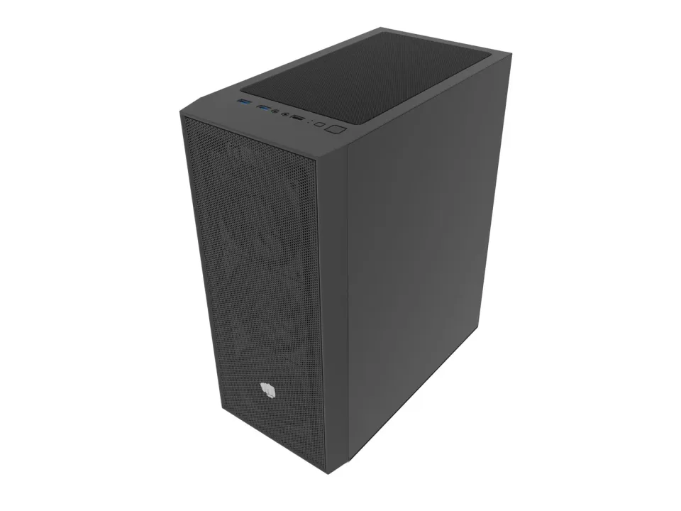 PC skříň Fury SHOBO SH8, Midi Tower, Černá