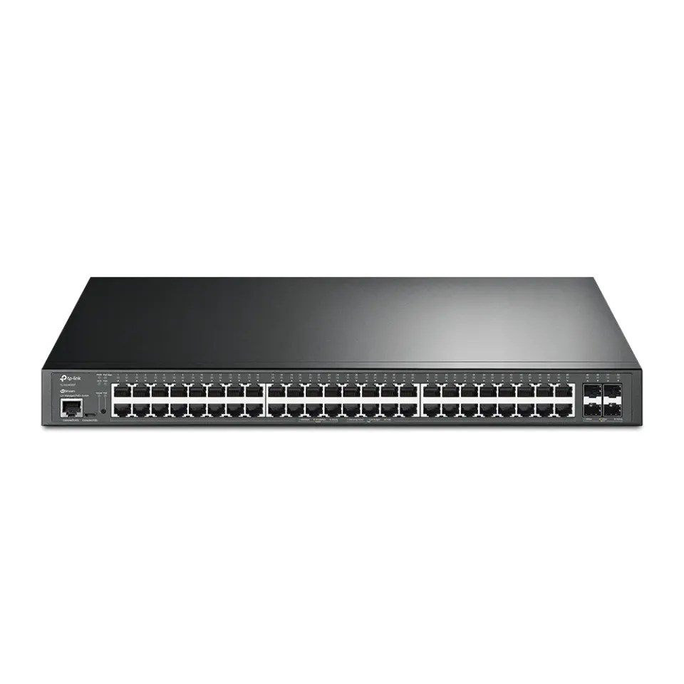 TP-Link TL-SG3452XP JetStream Switch, L2+, 48xGLAN, 4x10G SFP+, PoE+, 500W Rozpo