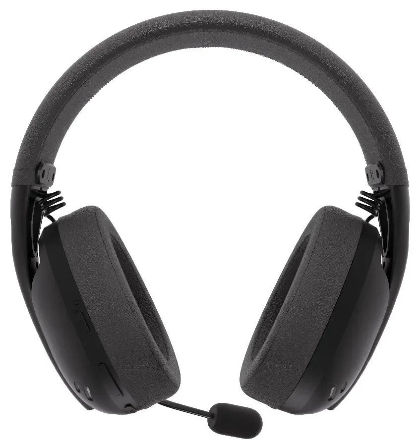 Krux headset Clapz Wireless Black / bezdrátový / 2,4GHz / USB / BT/ lehký / černý