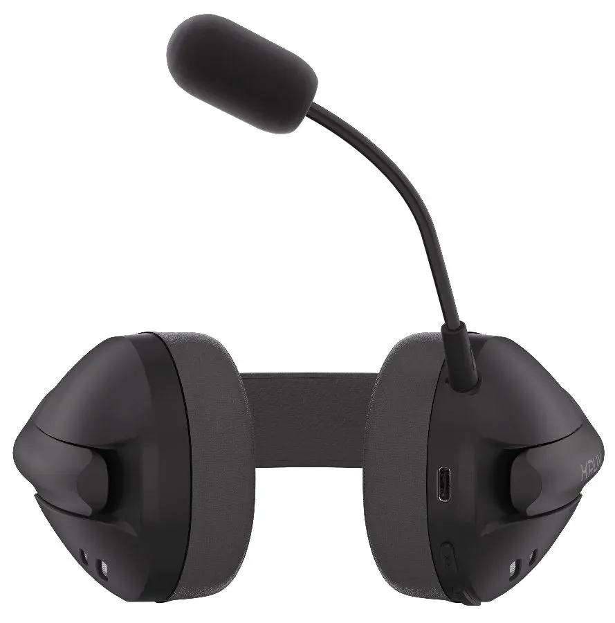 Krux headset Clapz Wireless Black / bezdrátový / 2,4GHz / USB / BT/ lehký / černý