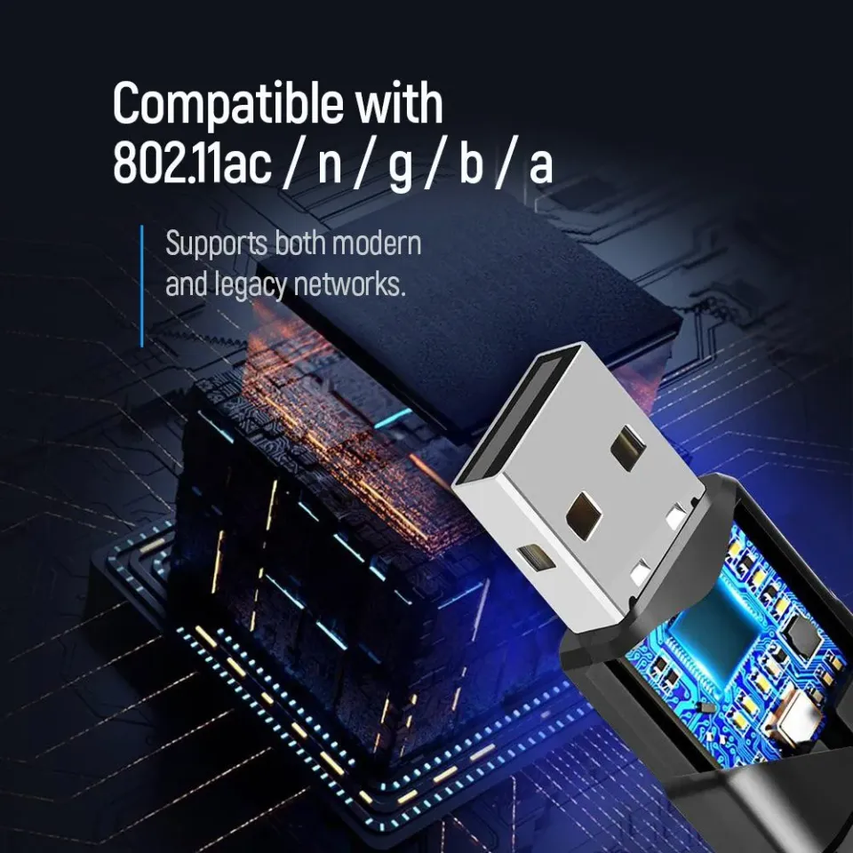 Colorway Dual band Wi-Fi Adaptér 2.4GHz, 5GHz/ USB-A