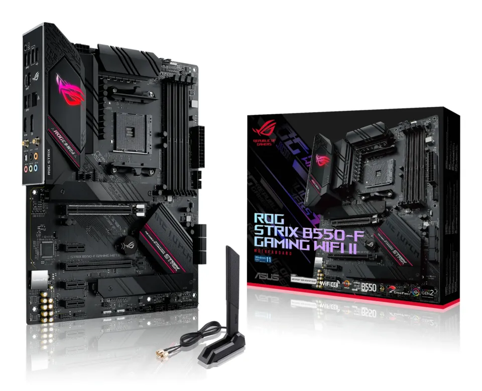 ASUS MB ROG STRIX B550-F GAMING WIFI II soc.AM4 B550 DDR4 ATX M.2 HDMI DP WIFI BT