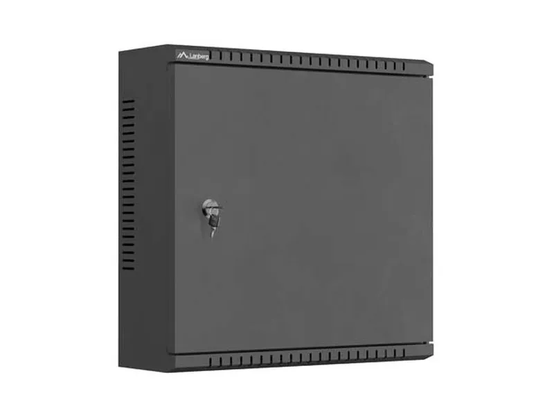 LANBERG Instalační skříň 10" TPR s MESH panelem 400 × 400 × 140 mm, černá(sestav