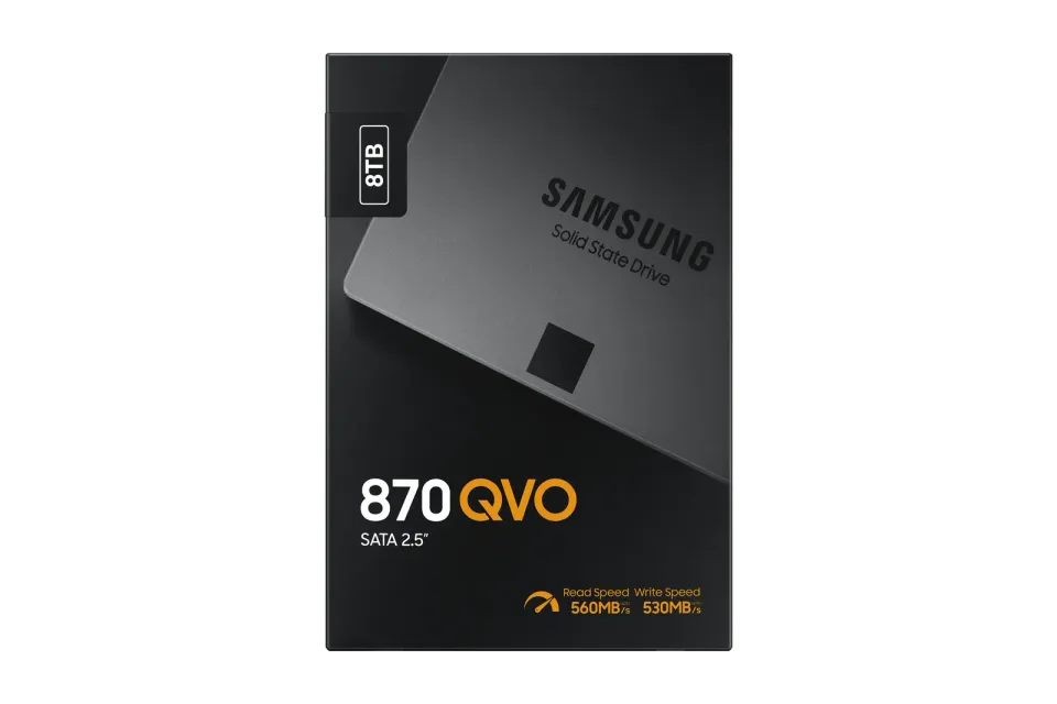 SSD 2,5" Samsung 870 QVO SATA III-8000GB