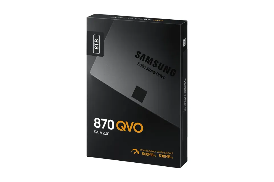 SSD 2,5" Samsung 870 QVO SATA III-8000GB