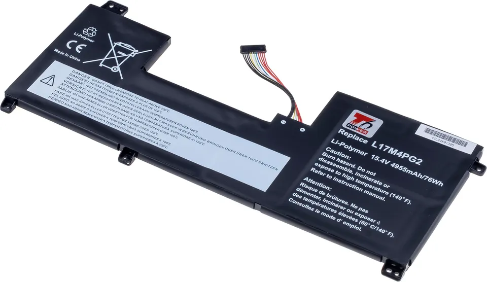 Baterie T6 Power pro Lenovo Legion Y730-17ICH, Y740-17ICHg, 4955mAh, 76Wh, 4cell, Li-pol