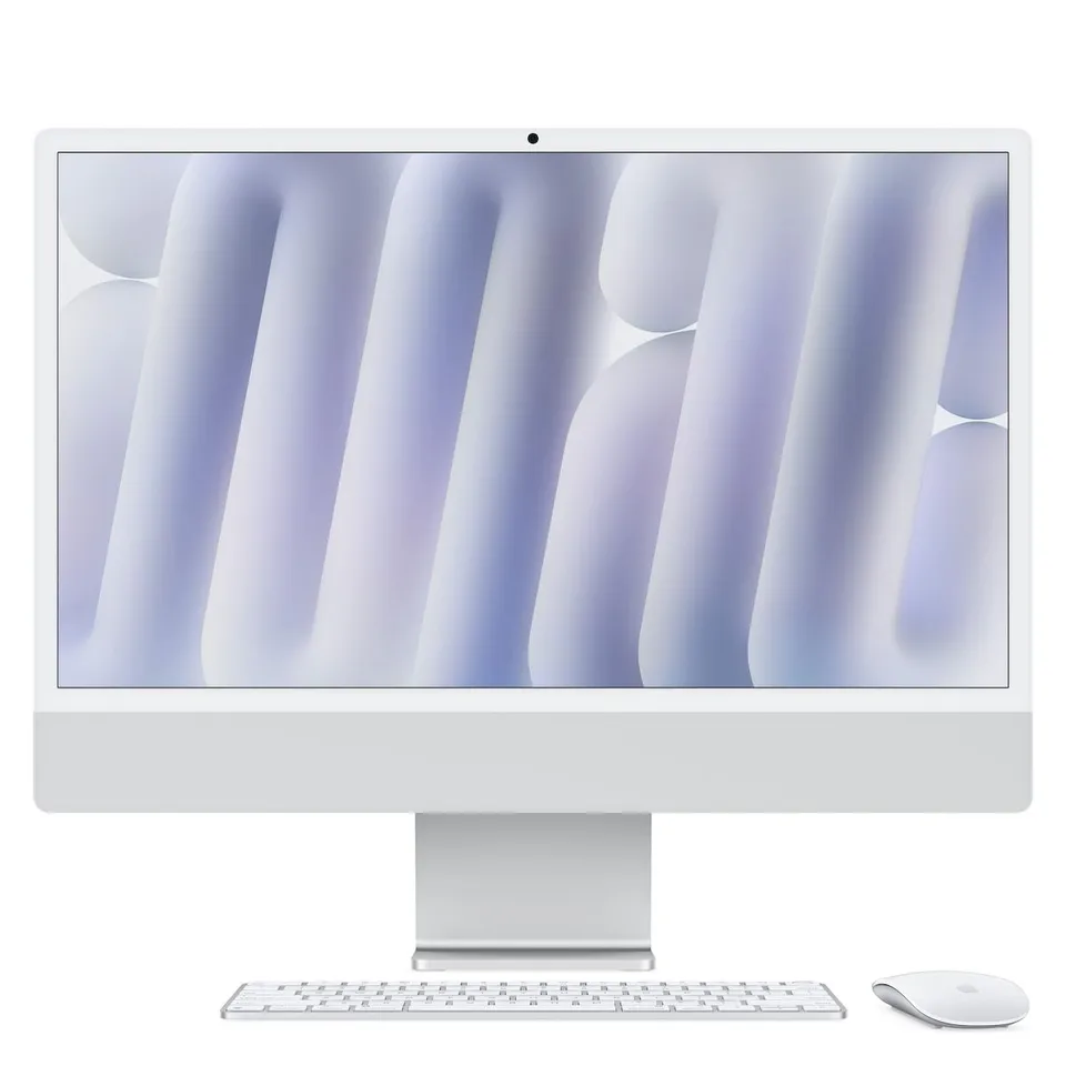 Apple iMac 24/23,5"/4480 x 2520/M4/16GB/256GB SSD/M4/Sequoia/Silver/1R (MD3H4CZ/A)