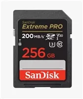 SanDisk SDXC karta 256GB Extreme PRO (200 MB/s Class 10, UHS-I U3 V30)