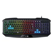 GENIUS GX GAMING Scorpion K215/ Herní drátová klávesnice/ podsvícená/ USB/ Copilot/ černá/ CZ+SK layout