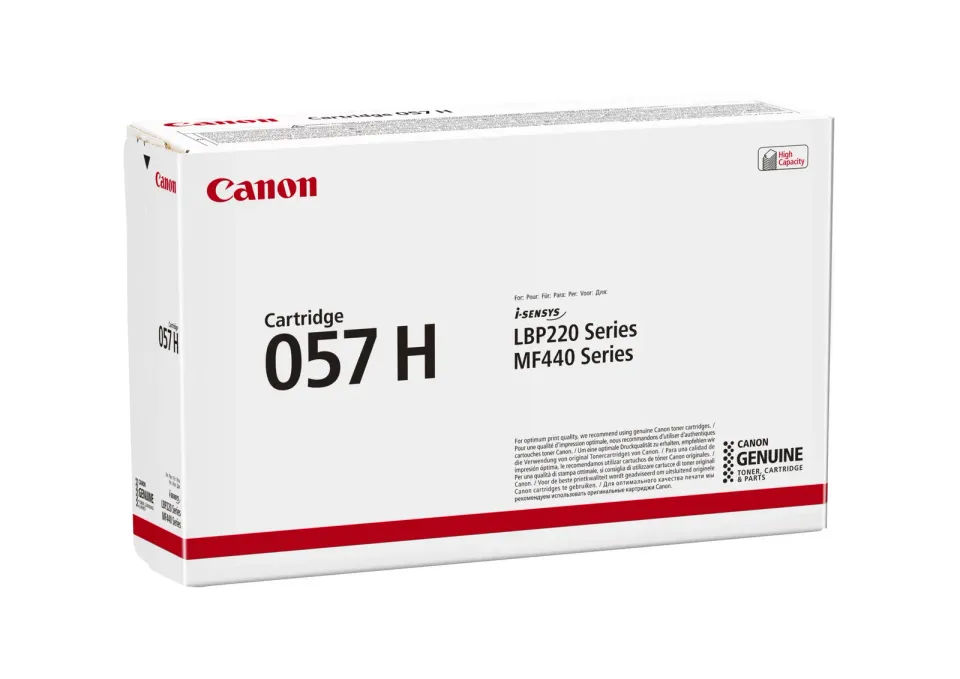 CANON CRG 057 H originální toner černý pro LBP228x, 226dw, 223dw, MF449x, 446x, 445dw, 443dw