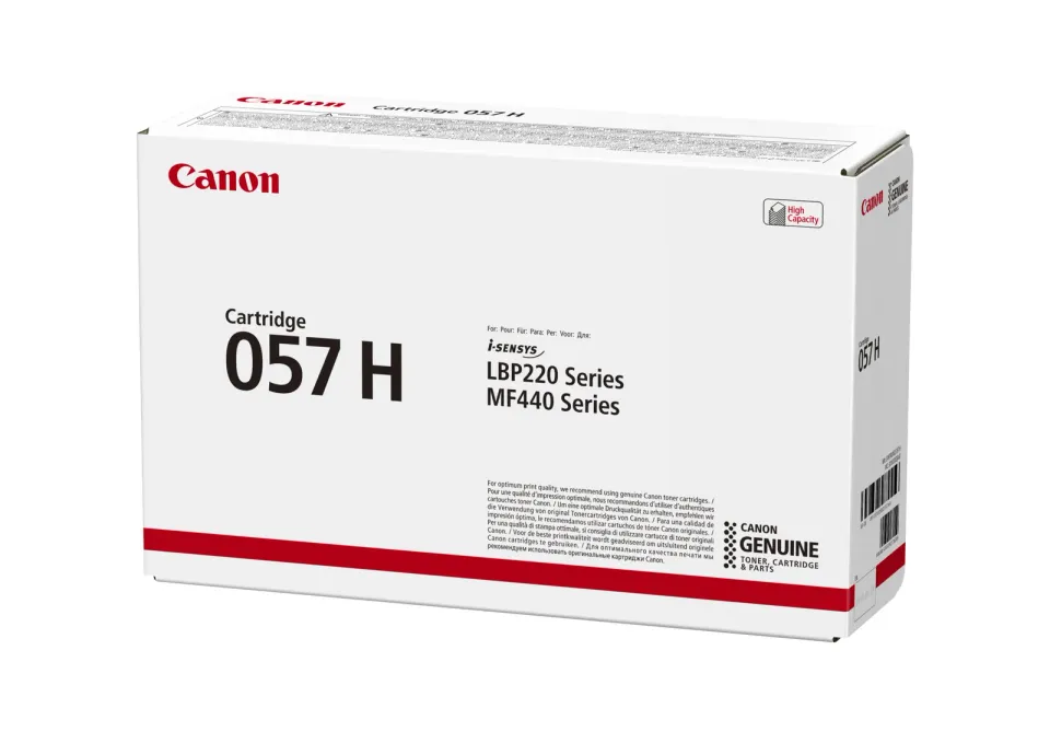 CANON CRG 057 H originální toner černý pro LBP228x, 226dw, 223dw, MF449x, 446x, 445dw, 443dw