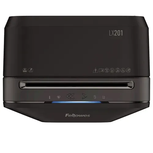 Fellowes Skartovač LX 201 černý 12 listů/22L/NBÚ3/křížový řez