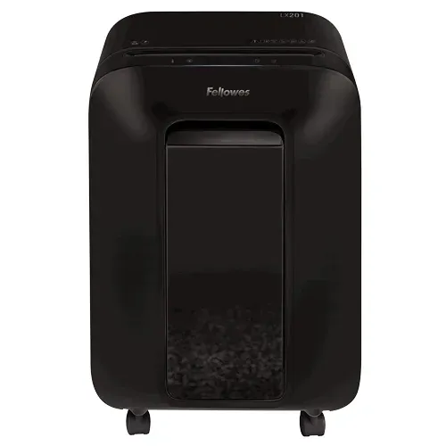 Fellowes Skartovač LX 201 černý 12 listů/22L/NBÚ3/křížový řez