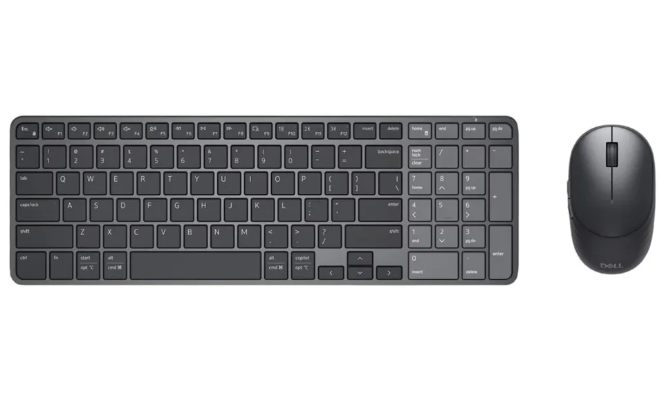 DELL PRO KM746 nabíjecí bezdrátová klávesnice a myš CZ/SK/ česká/slovenská - černá