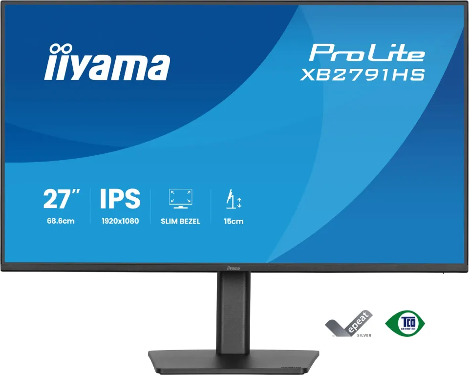 iiyama ProLite/XB2791HS-B1/27"/IPS/FHD/120Hz/1ms/Černá/3R