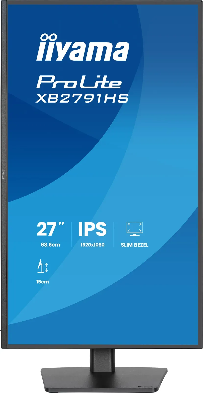 iiyama ProLite/XB2791HS-B1/27"/IPS/FHD/120Hz/1ms/Černá/3R