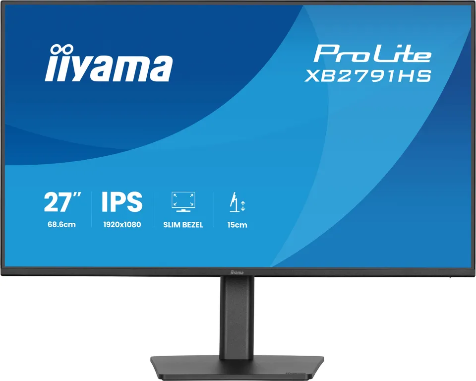 iiyama ProLite/XB2791HS-B1/27"/IPS/FHD/120Hz/1ms/Černá/3R