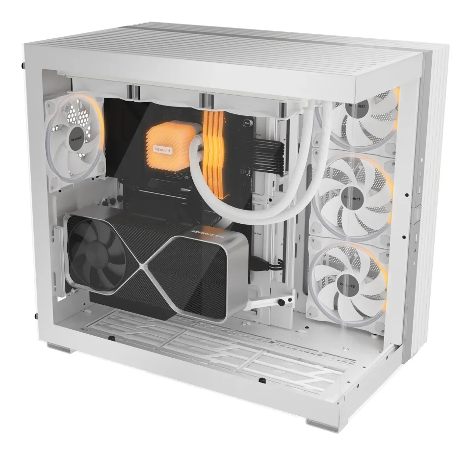 Be quiet! skříň LIGHT BASE 900DX / ATX / ARGB pásek / až 10 fans / 2xUSB 3.0 / USB-C / panoramatická / bílá