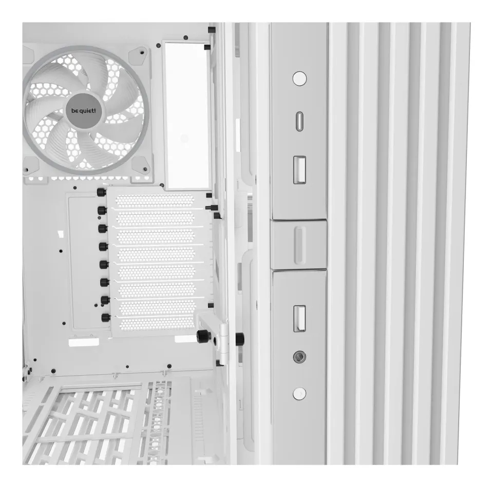 Be quiet! skříň LIGHT BASE 900DX / ATX / ARGB pásek / až 10 fans / 2xUSB 3.0 / USB-C / panoramatická / bílá