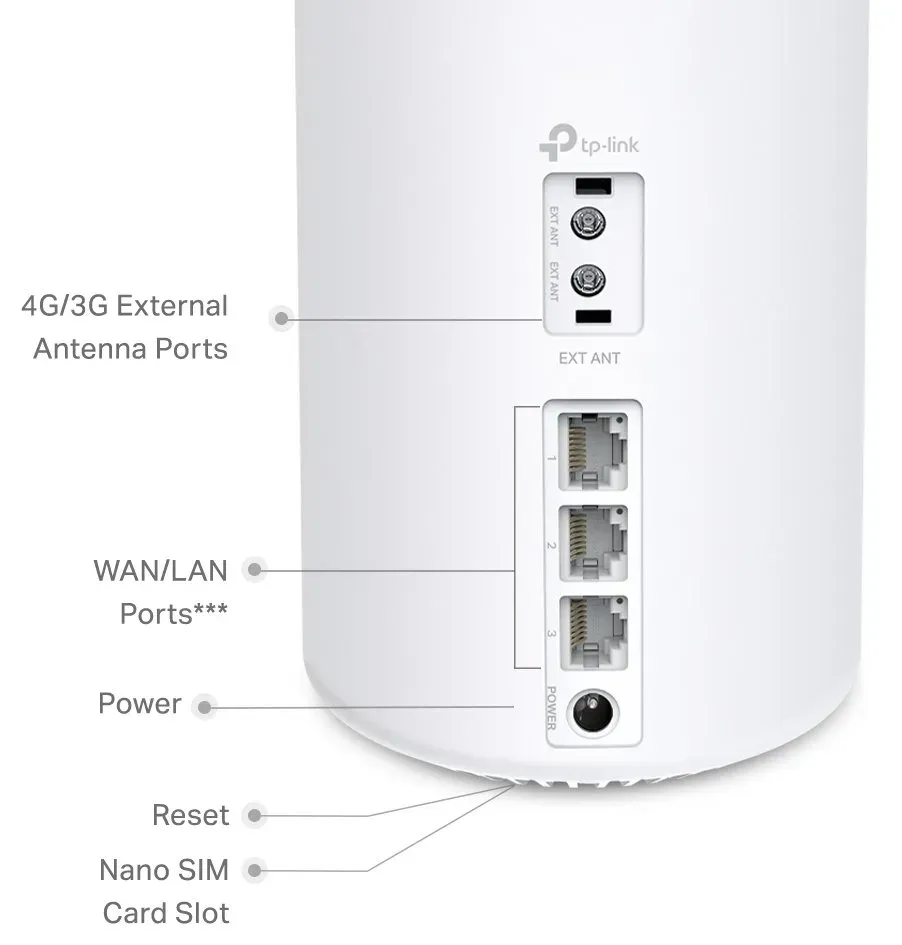TP-Link Deco X10-4G (1-pack) - 4G+ AX1500 Meshový Wi-Fi 6 systém pro chytré domá