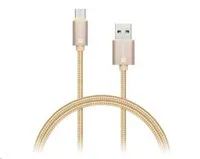 CONNECT IT Wirez Premium Metallic USB C - USB, rose gold, 1 m