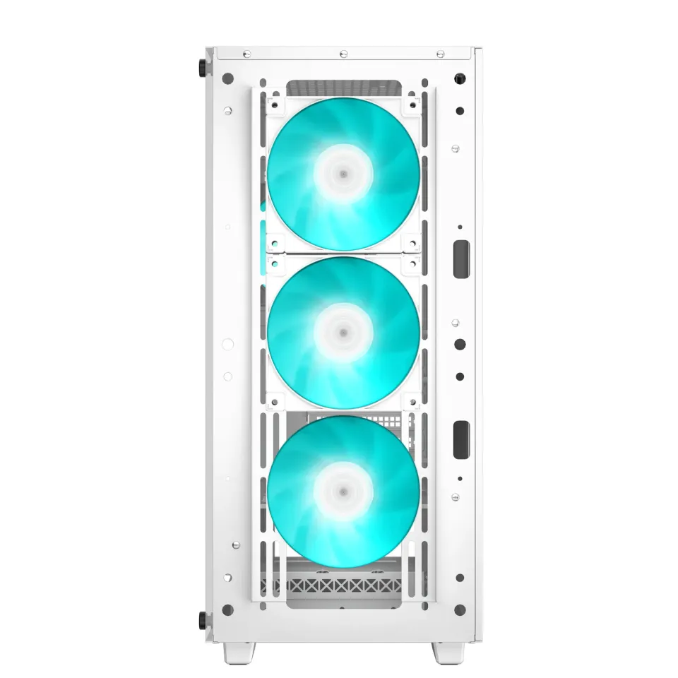 DEEPCOOL Case CC560 WH V2, ATX, Průhledná bočnice, 4x120mm Fan, bílá