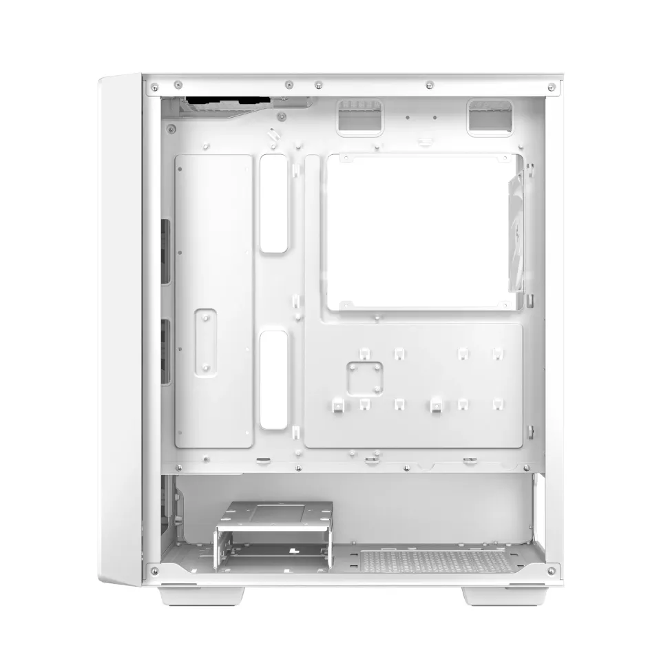 DEEPCOOL Case CC560 WH V2, ATX, Průhledná bočnice, 4x120mm Fan, bílá