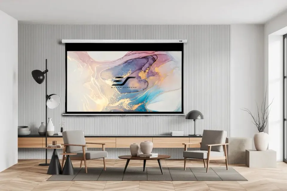 ELITE SCREENS plátno roleta 139" (353,1cm)/ 16:10/ 186,2×297,9cm/ gain 1.1/ case bílý